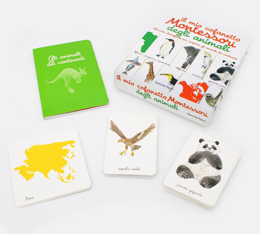Il mio cofanetto Montessori degli animali, Ève Hermann, Roberta Rocchi