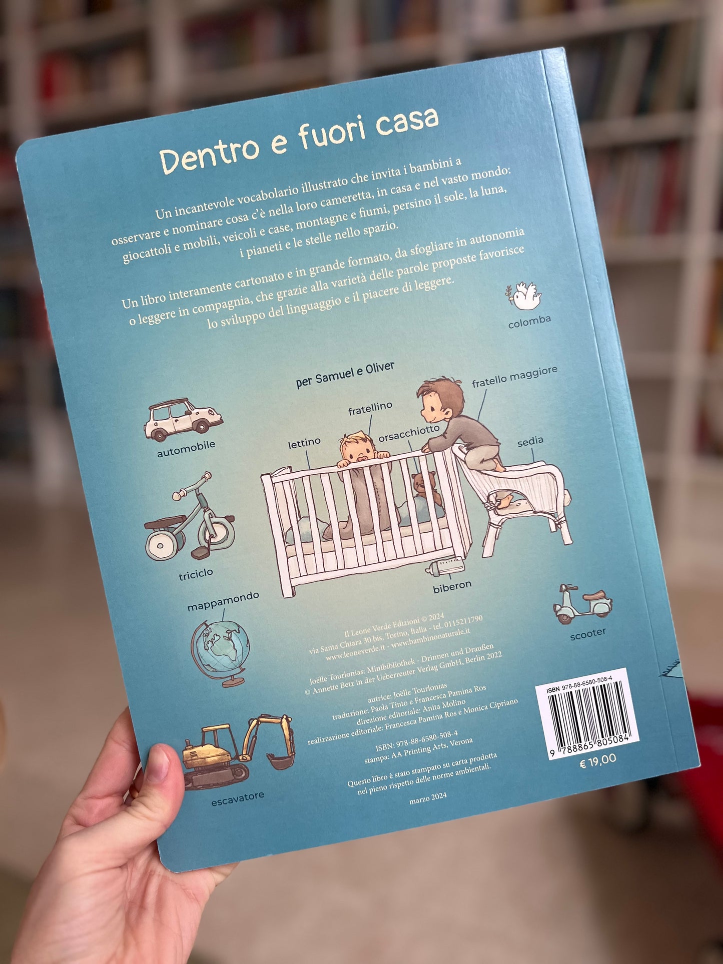 Il mio grande vocabolario illustrato - Dentro e fuori casa, Joelle Tourlonias