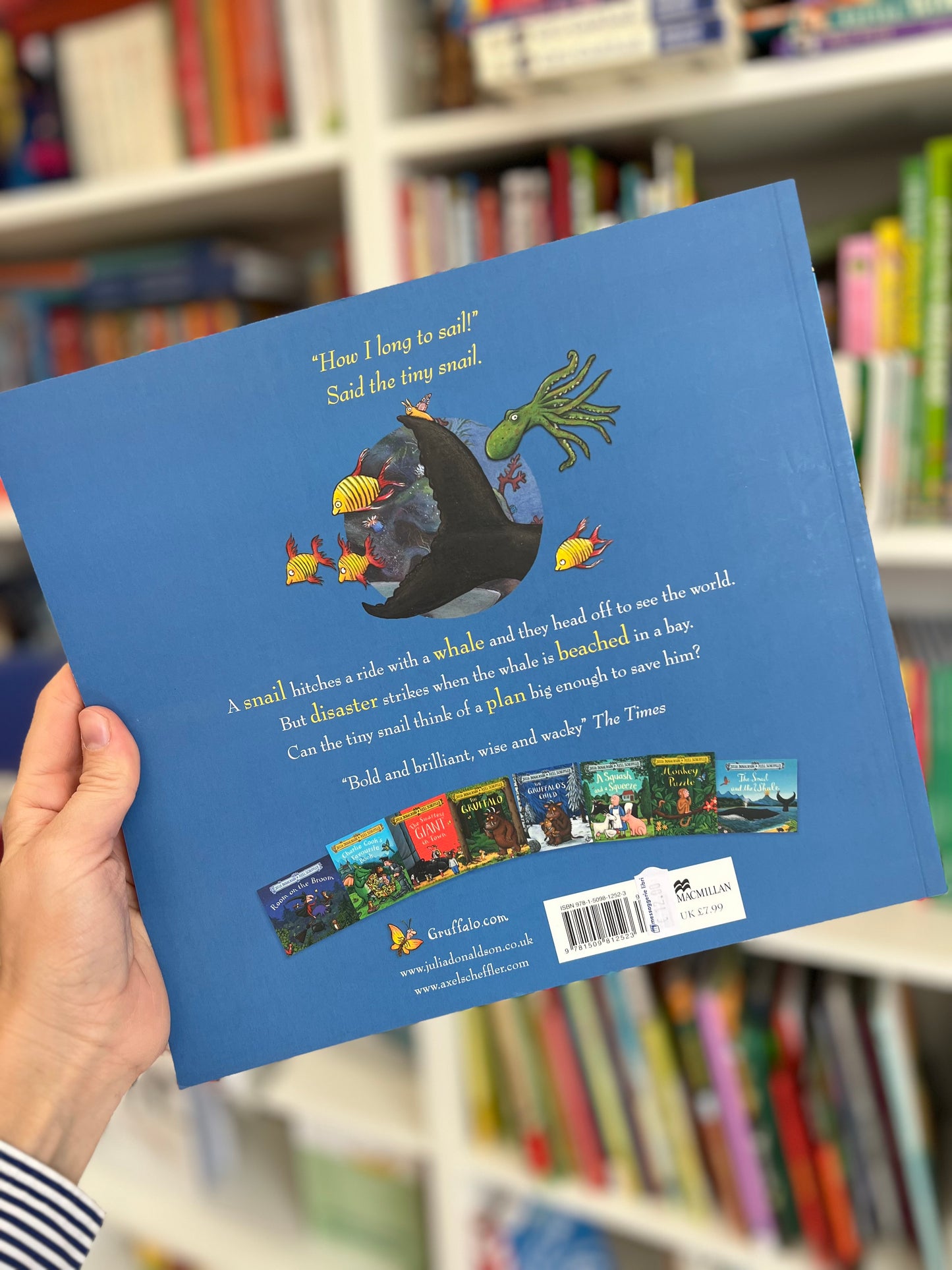 The snail and the whale, Julia Donaldson, Axel Schaefller