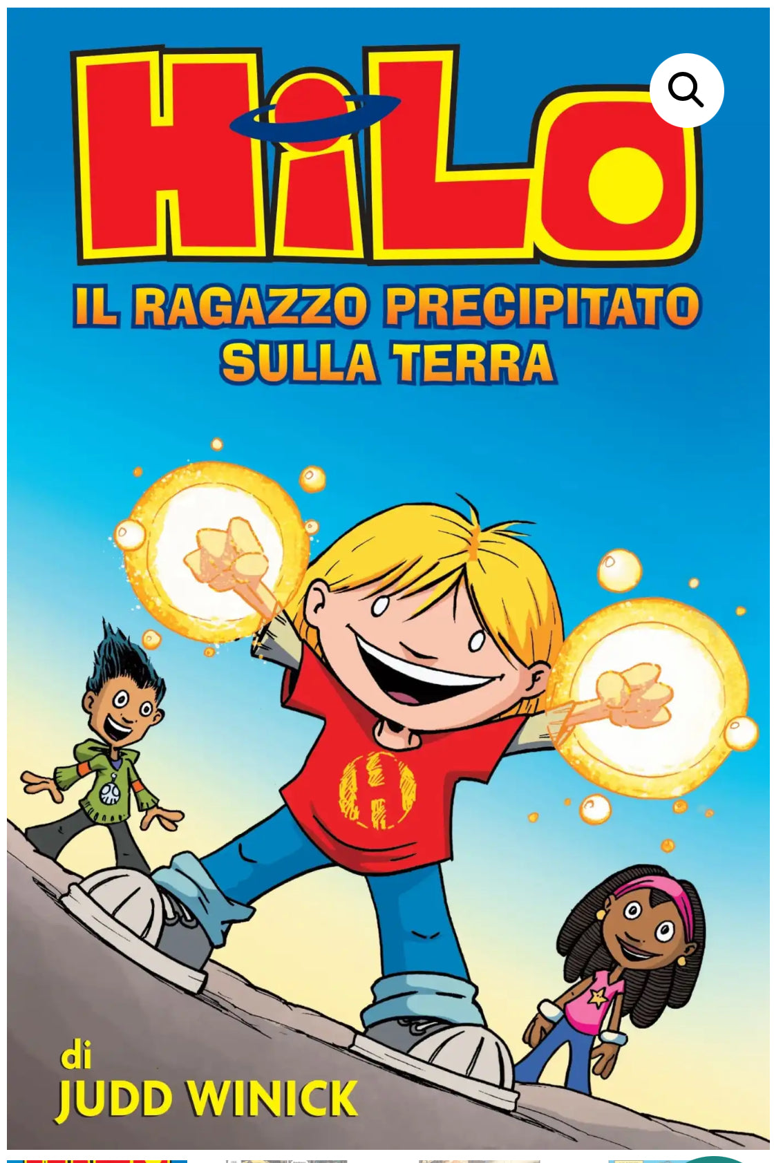 Hilo, il ragazzo precipitato sulla terra, Judd Winick