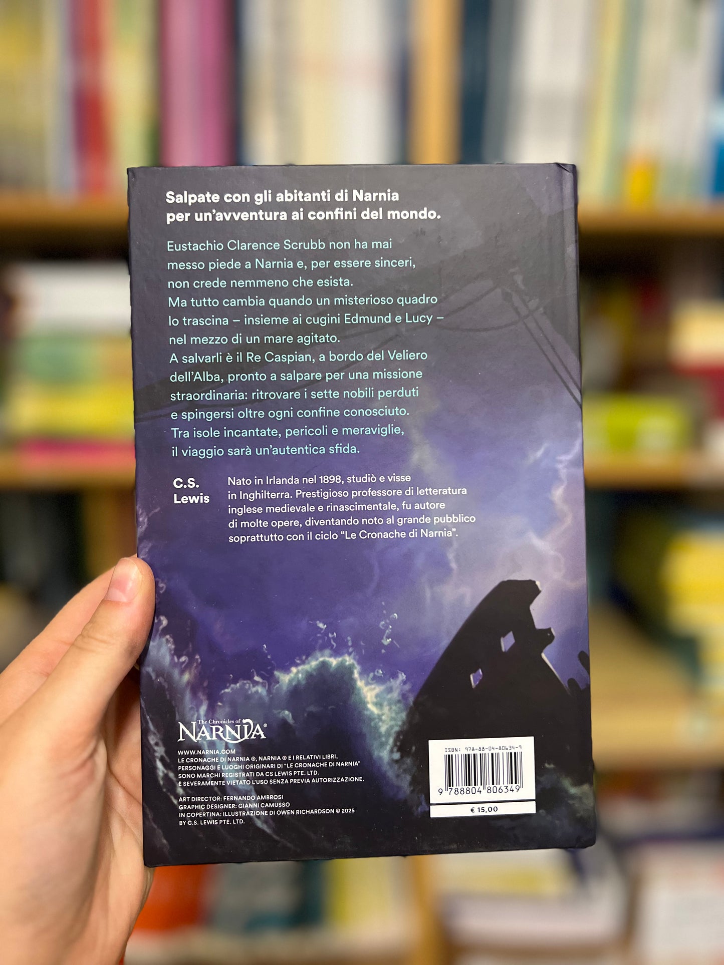Il viaggio del veliero, Le Cronache di Narnia, Vol. 5, C.S. Lewis