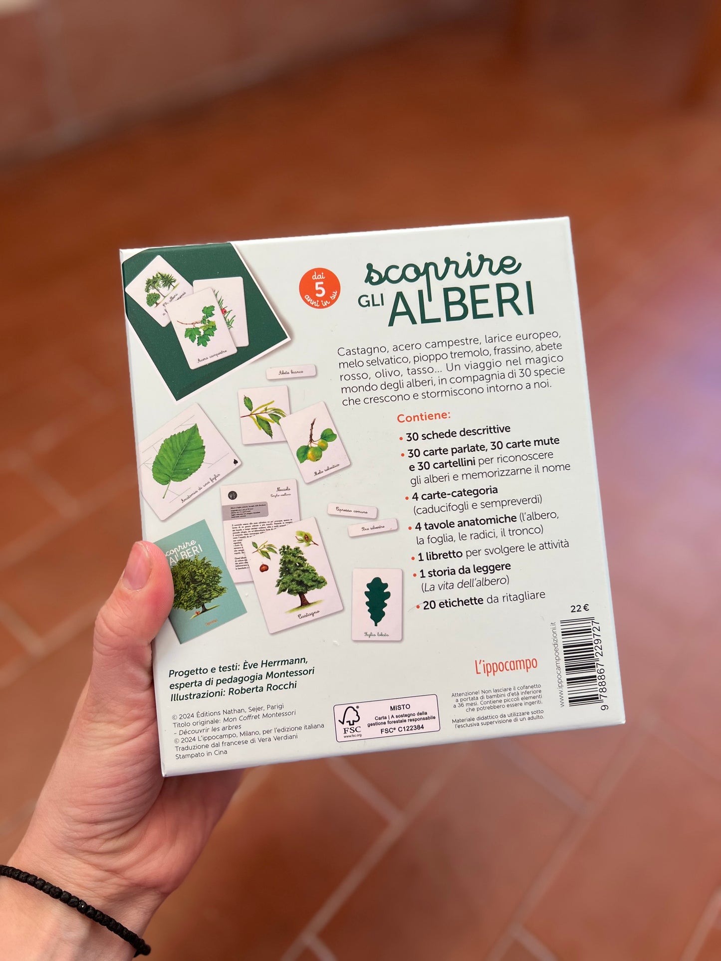 Il mio cofanetto Montessori - Scoprire gli alberi, Ève Hermann, Roberta Rocchi