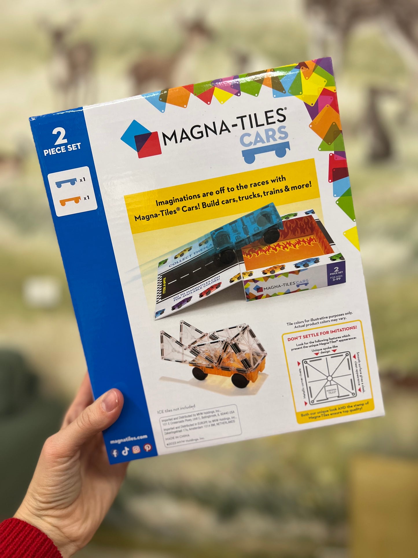Magna Tiles cars 2 pezzi