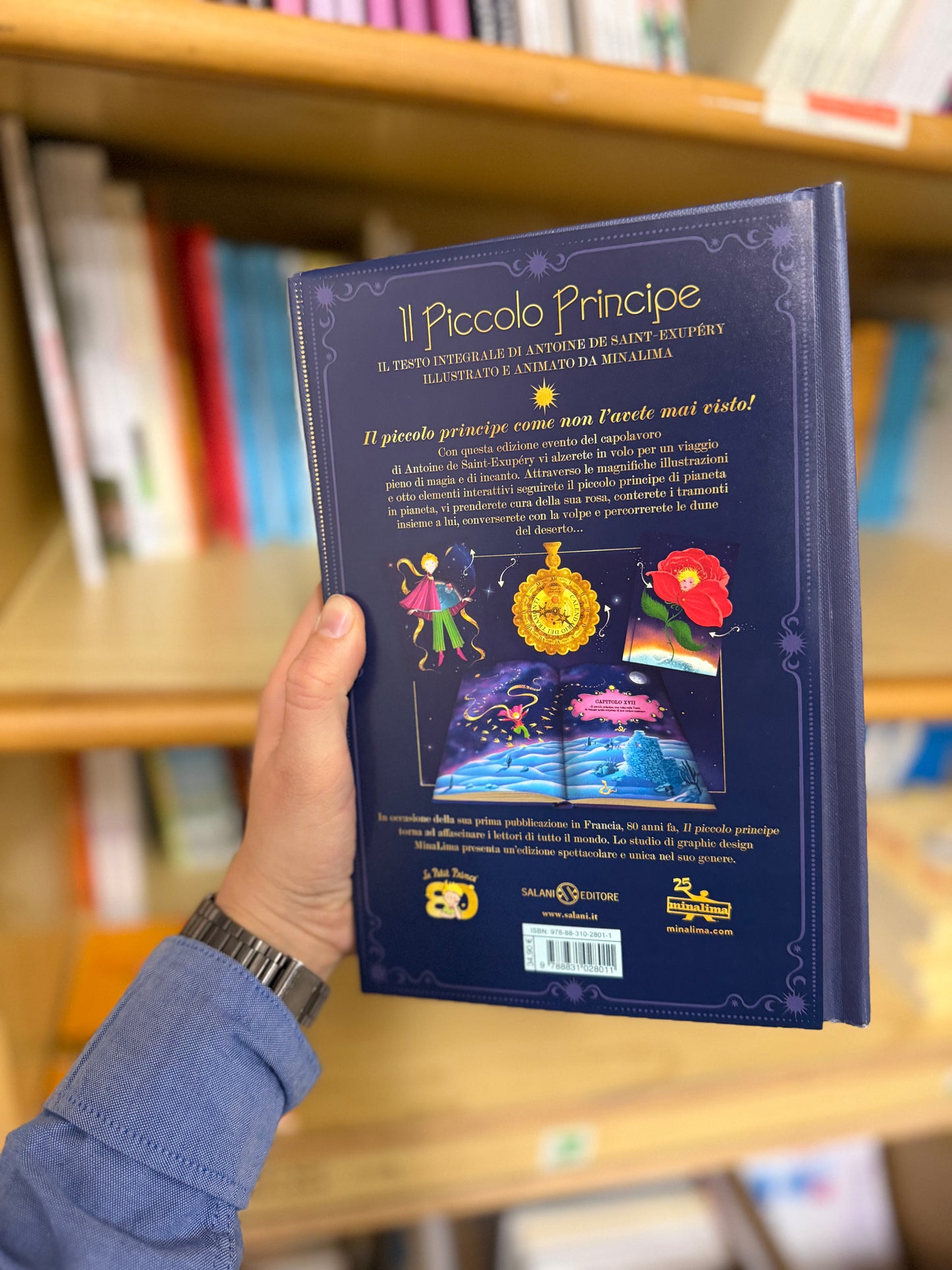 Il Piccolo principe, Antoine de Saint Exupery, illustrato da MinaLima