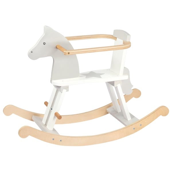 Cavallo a dondolo in legno Goki