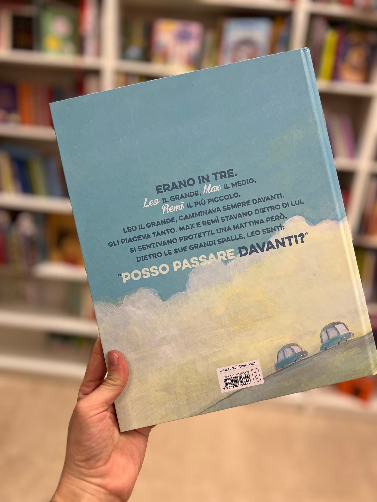 Passo davanti, Nadine Brun Cosme, Olivier Tallec