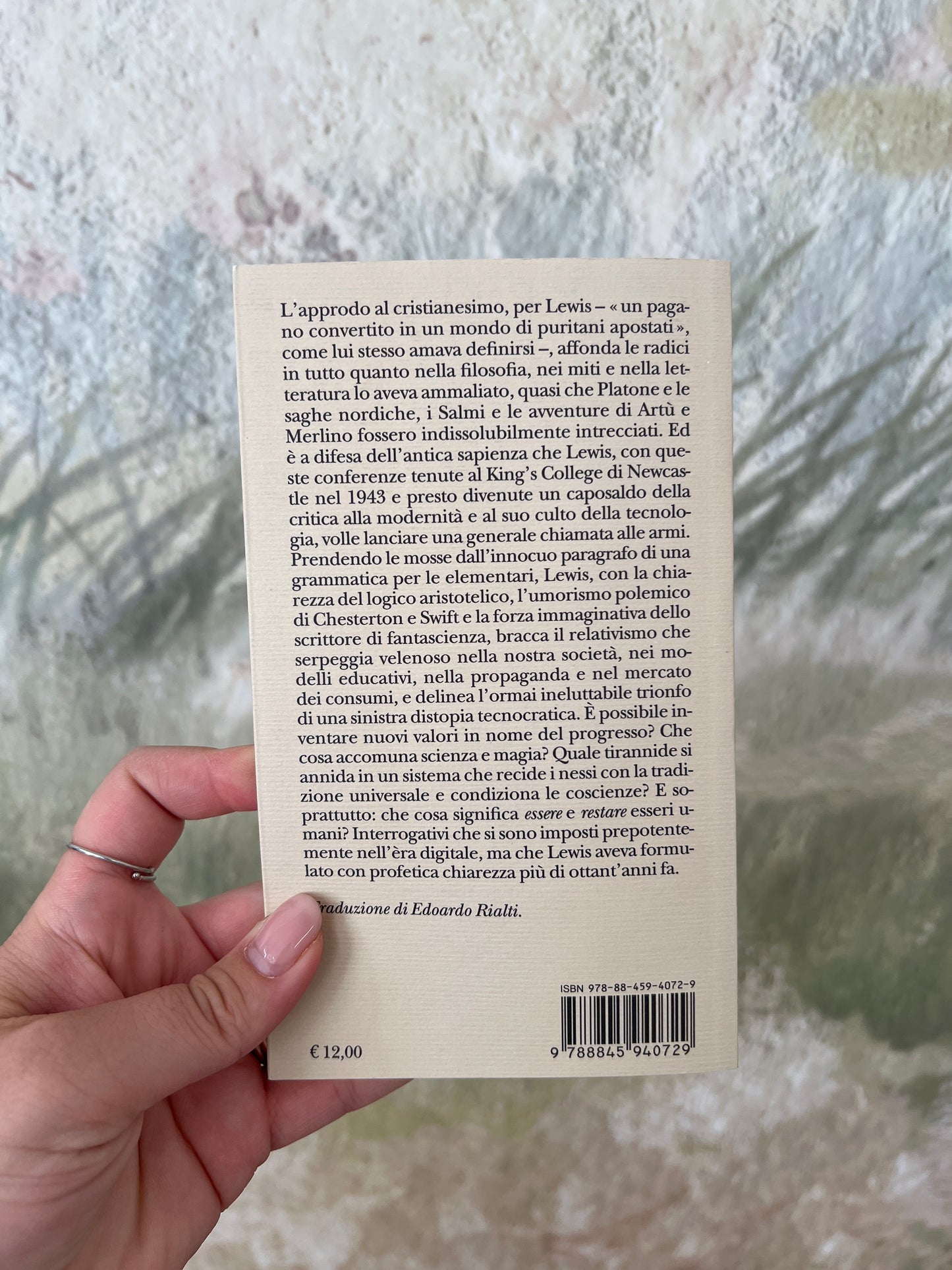 L’abolizione dell’uomo, C.S. Lewis