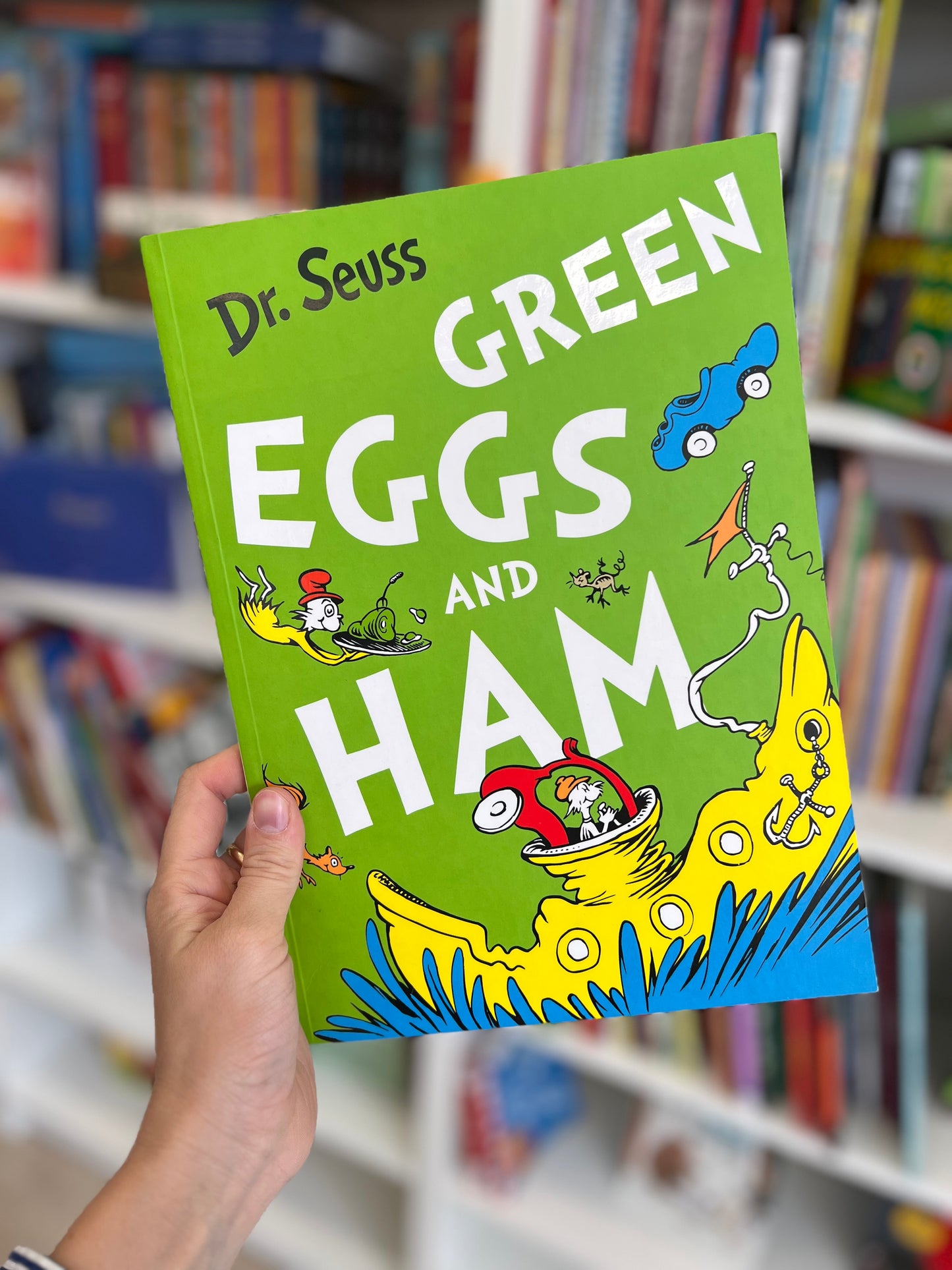 Green eggs and ham, Dr. Seuss