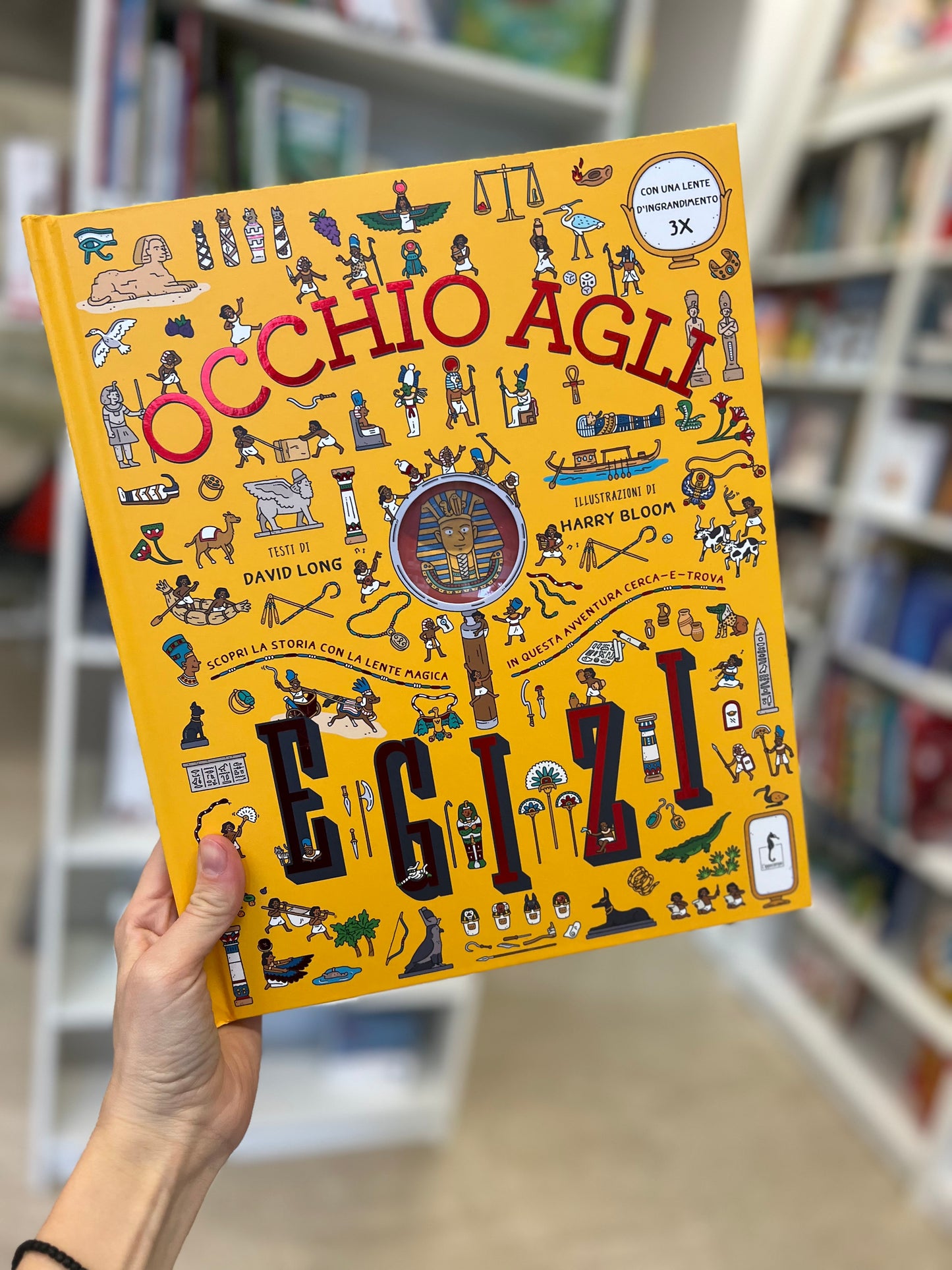 Occhio agli egizi, David Long e Harry Bloomi