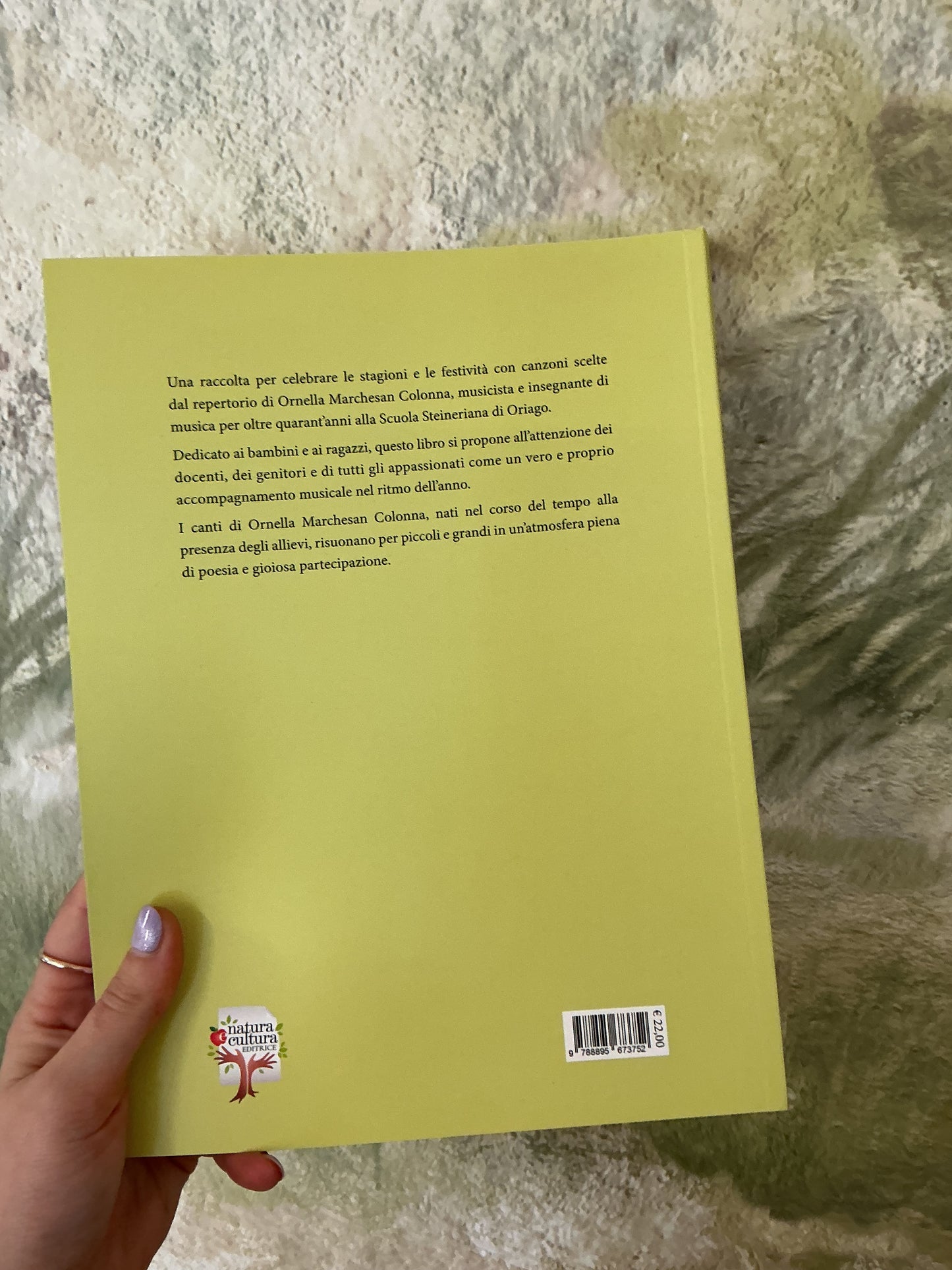Canti per ogni stagione e ogni festività dell’anno, Ornella Marchesan Colonna