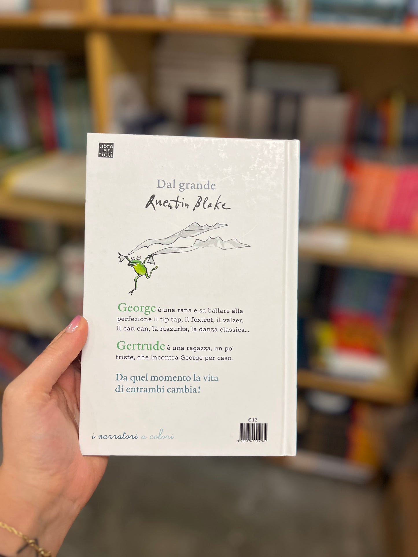 La rana ballerina, Quentin Blake