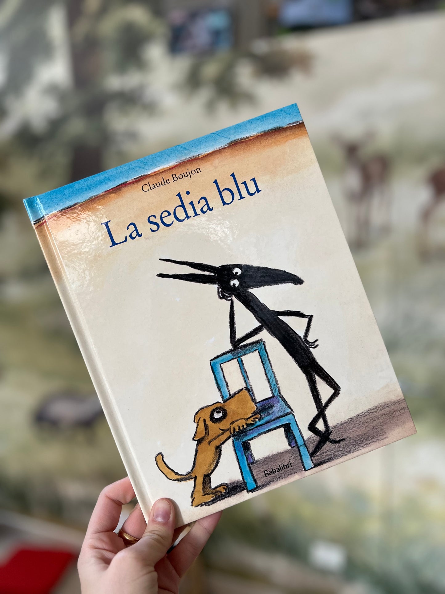 La sedia blu, Claude Boujon