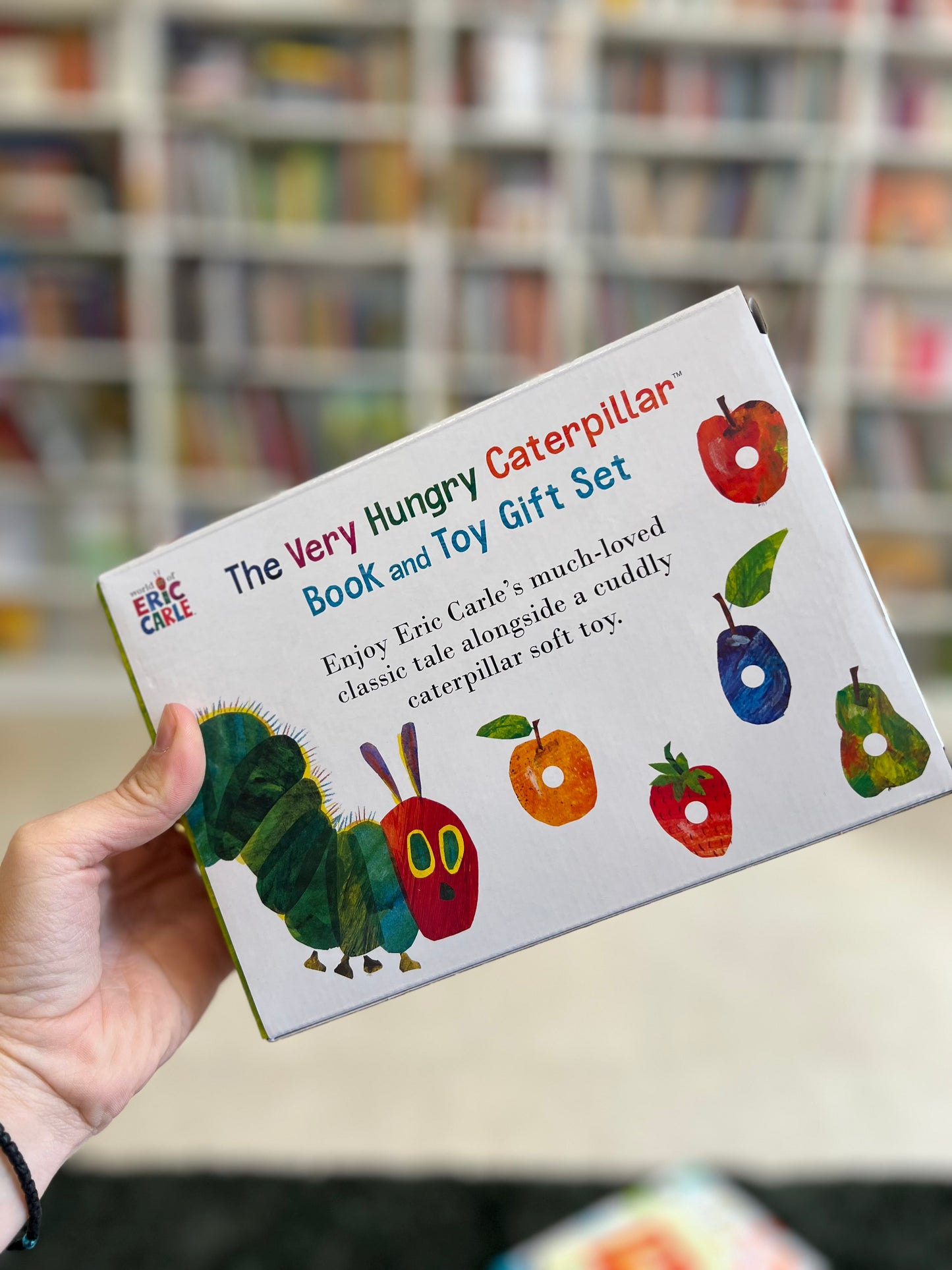 The Very hungry caterpillar book + toy, Eric Carle