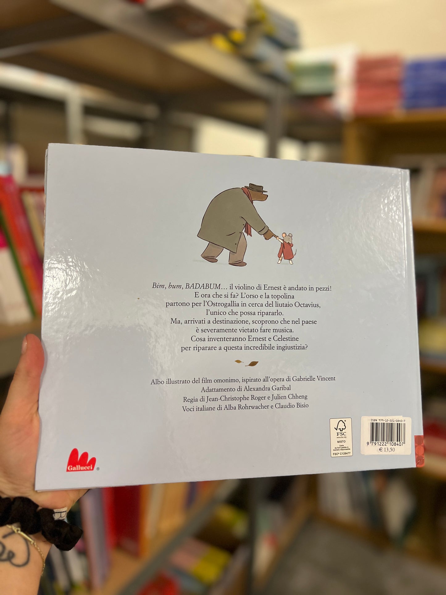 Ernest e Celestine l’avventura delle 7 note, Gabrielle Vincent