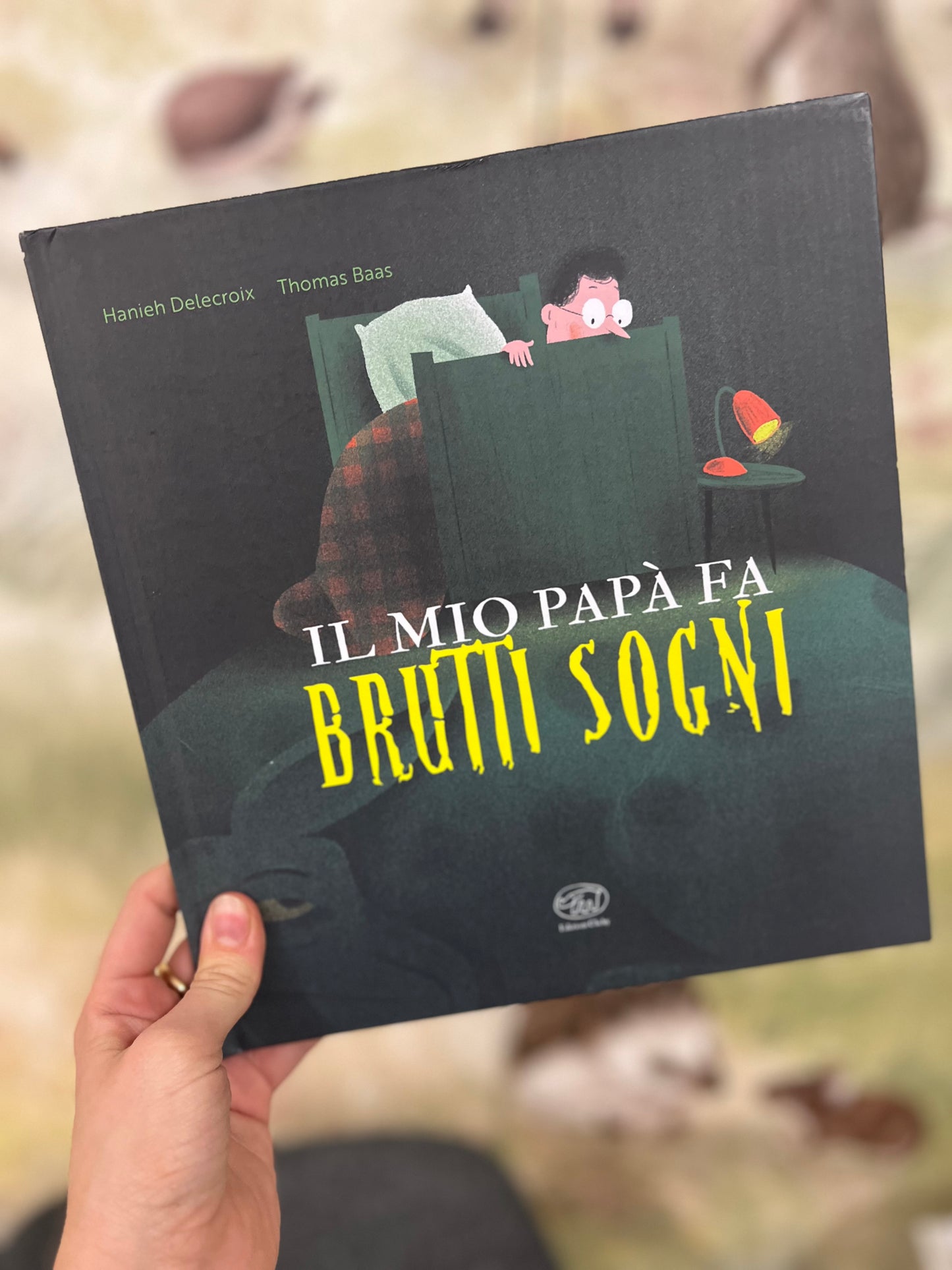Il mio papà fa brutti sogni, Hanieh Delecroix, Thomas Baas