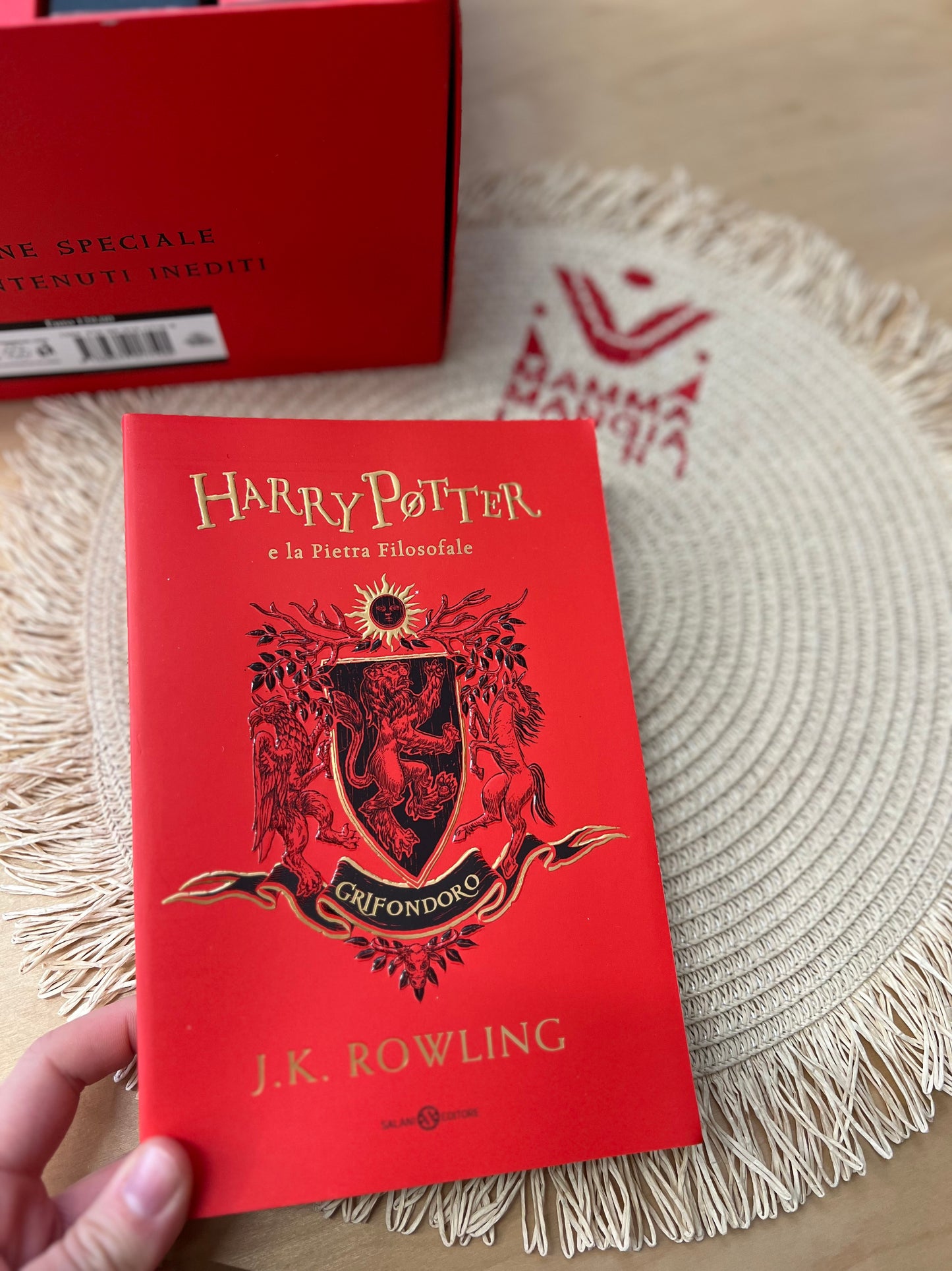 Harry Potter J. K. Rowling la serie completa GRIFONDORO
