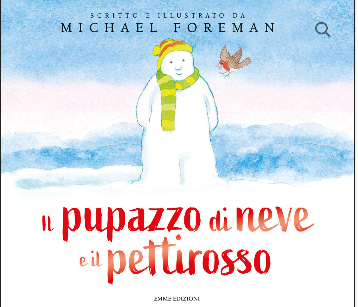 Il pupazzo di neve e il pettirosso, Michael Foreman