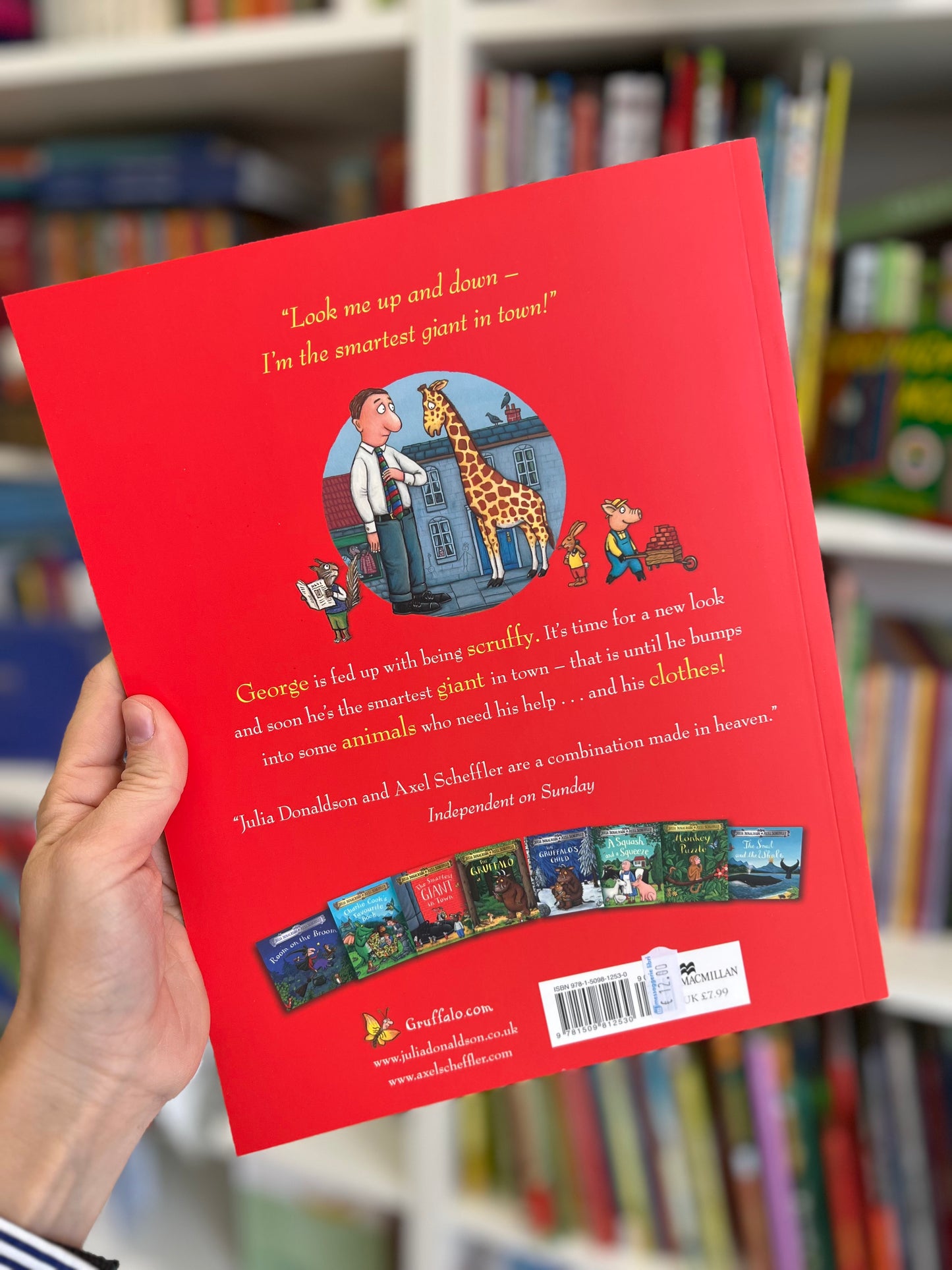 The smartest giant in town, Julia Donaldson, Axel Schaefller
