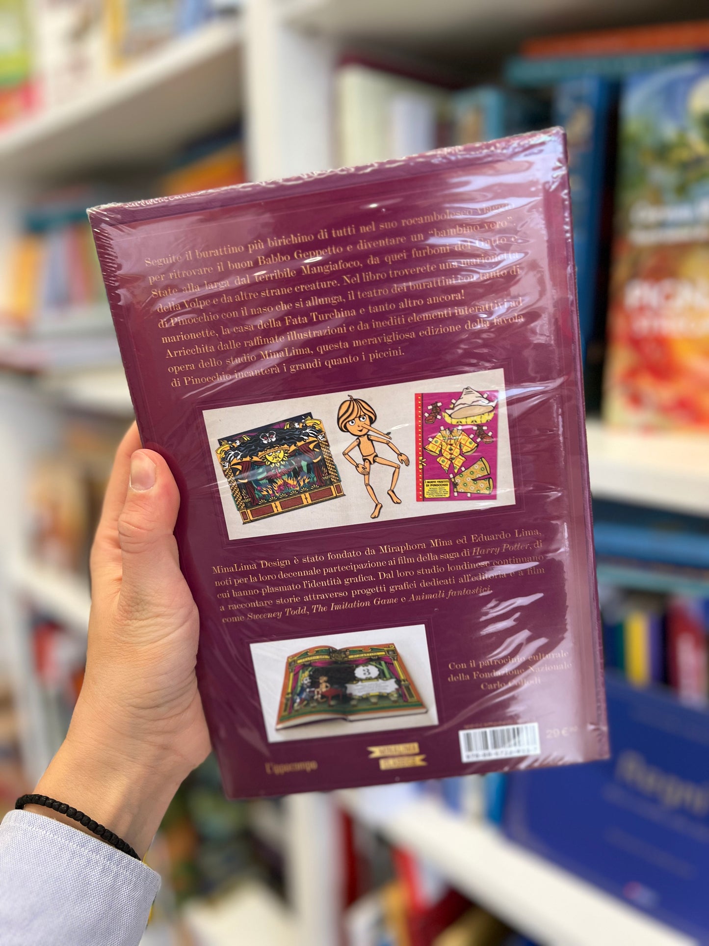 Le avventure di Pinocchio, Carlo Collodi, edizione MinaLima