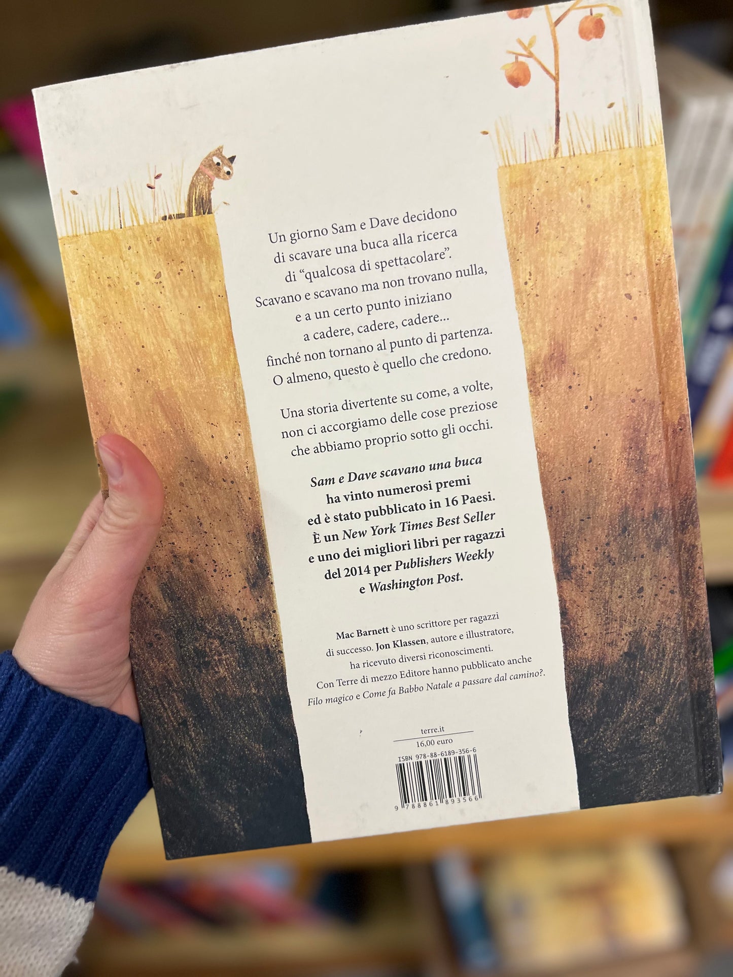 Sam e Dave scavano una buca, Mac Barnett, Jon Klassen