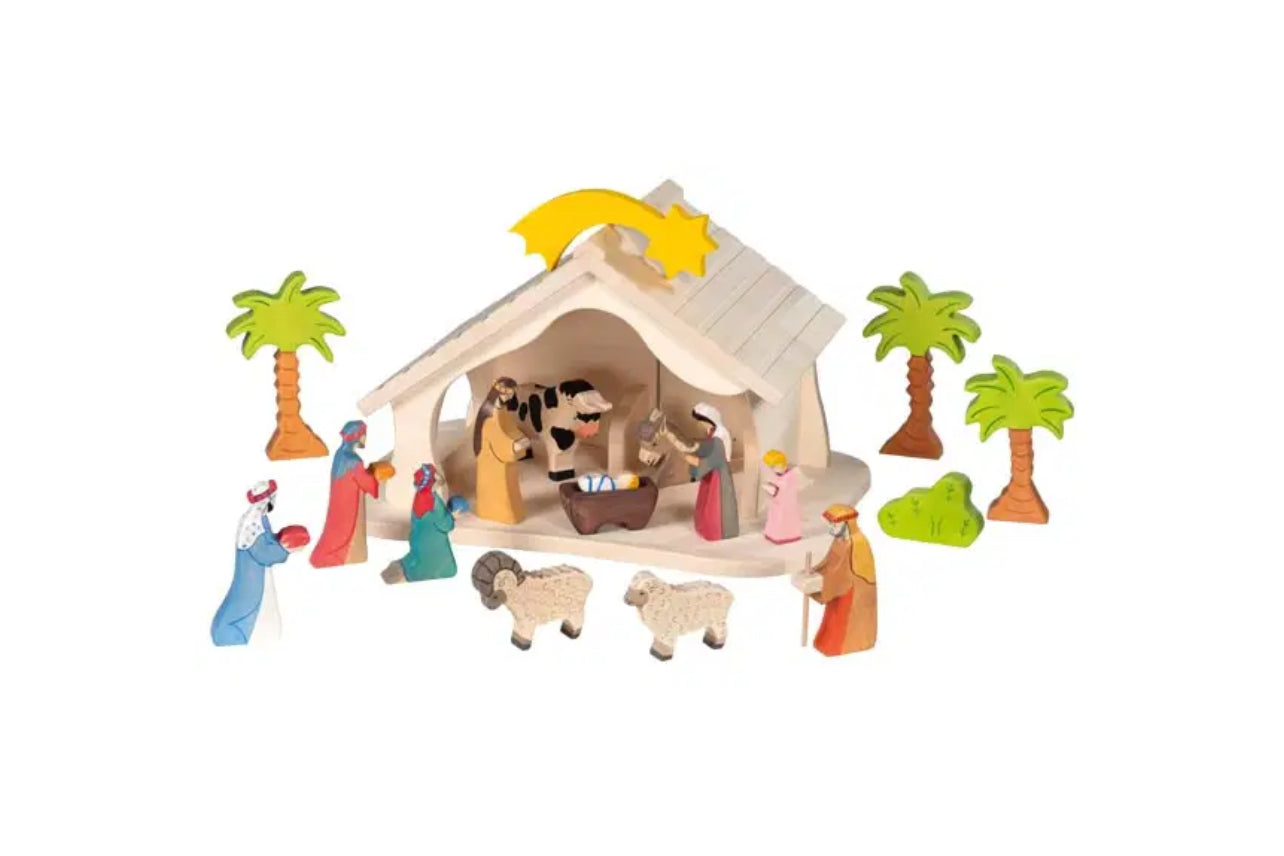 Stalla in legno grande Goki