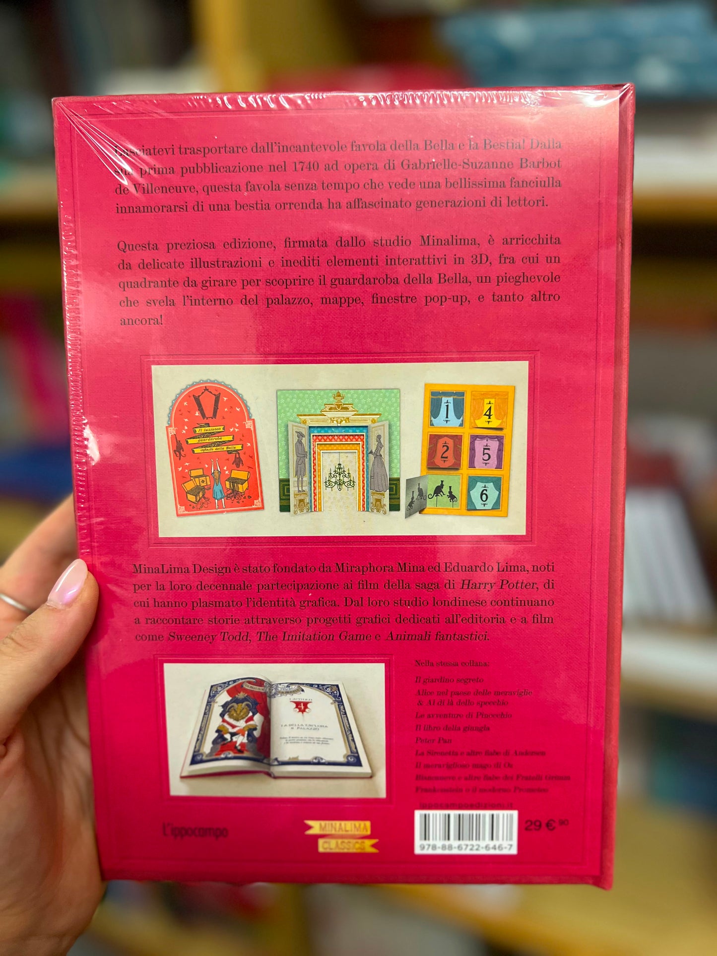 La bella e la bestia Edizione illustrata da MinaLima. Testo integrale con inserti cartotecnici, Gabrielle-Suzanne Barbot de Villeneuve