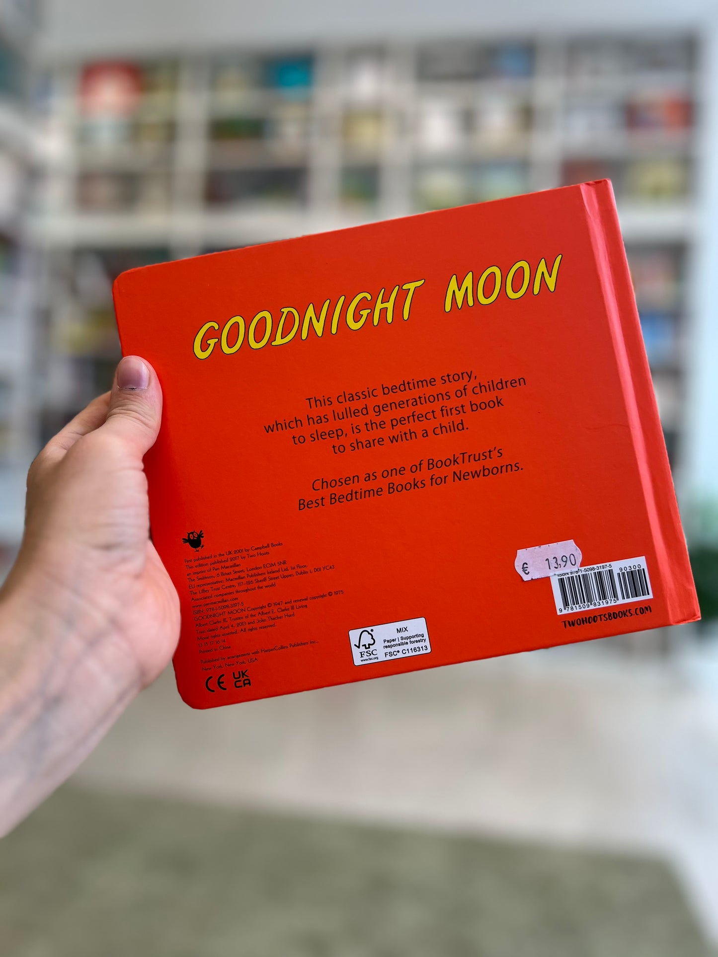 Goodnight moon, Margaret Wise Brown, Clement Hurd
