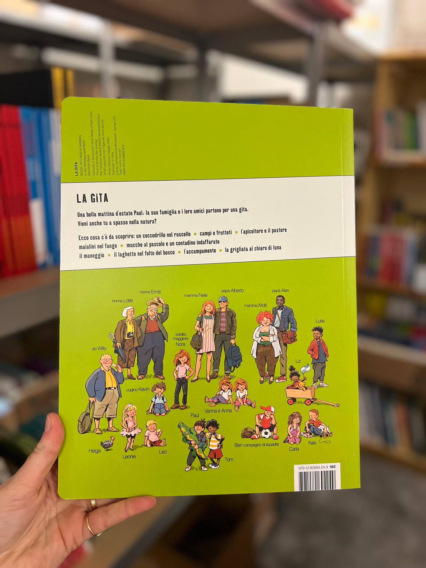 La gita, un libro brulicante di personaggi con tante storie da scoprire. Doro Göbel e Peter Knorr