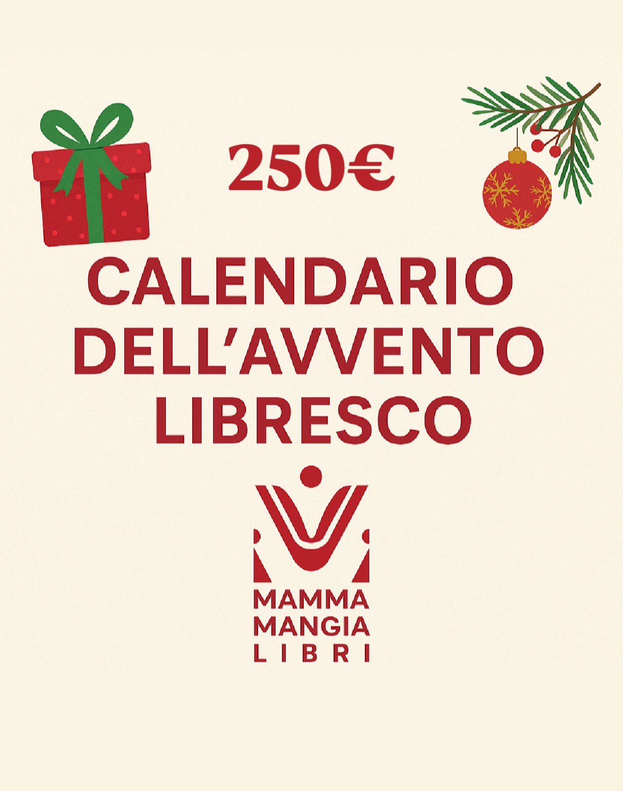 Calendario Dell’avvento Mamma Mangia Libri 250€