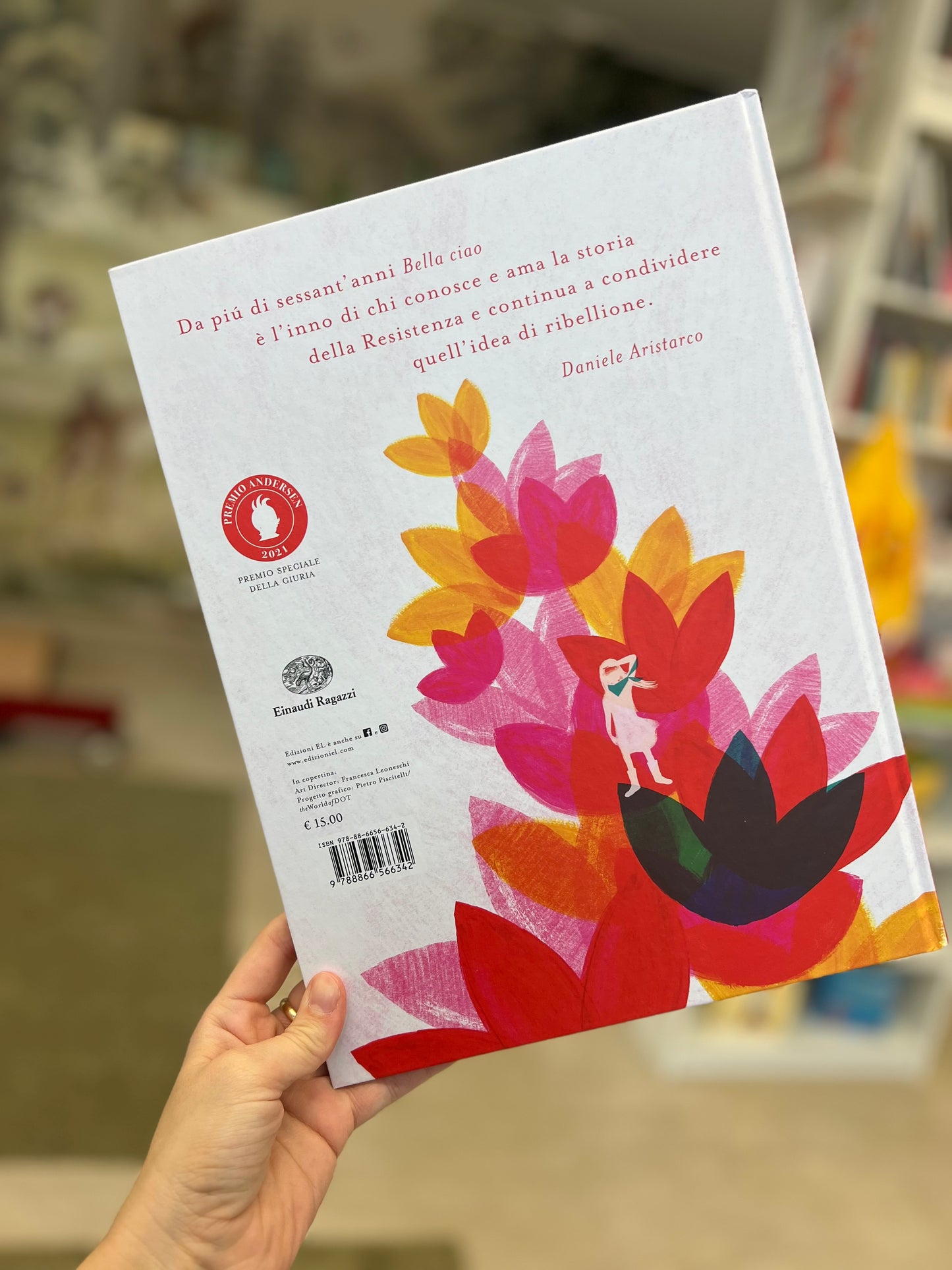 Bella ciao, illustrato da Lorena Canottiere