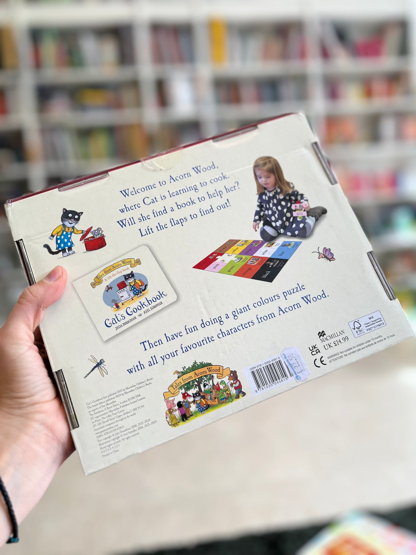 Cat’s cookbook + puzzle , Julia Donaldson, Axel Scheffler