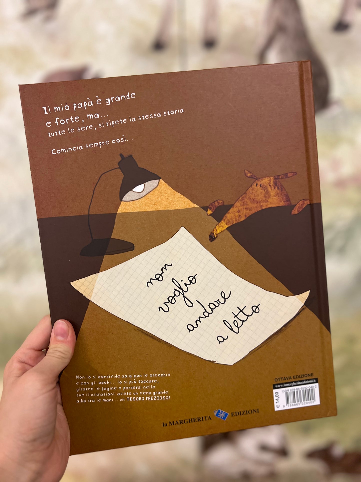 Che fatica mettere a letto papà