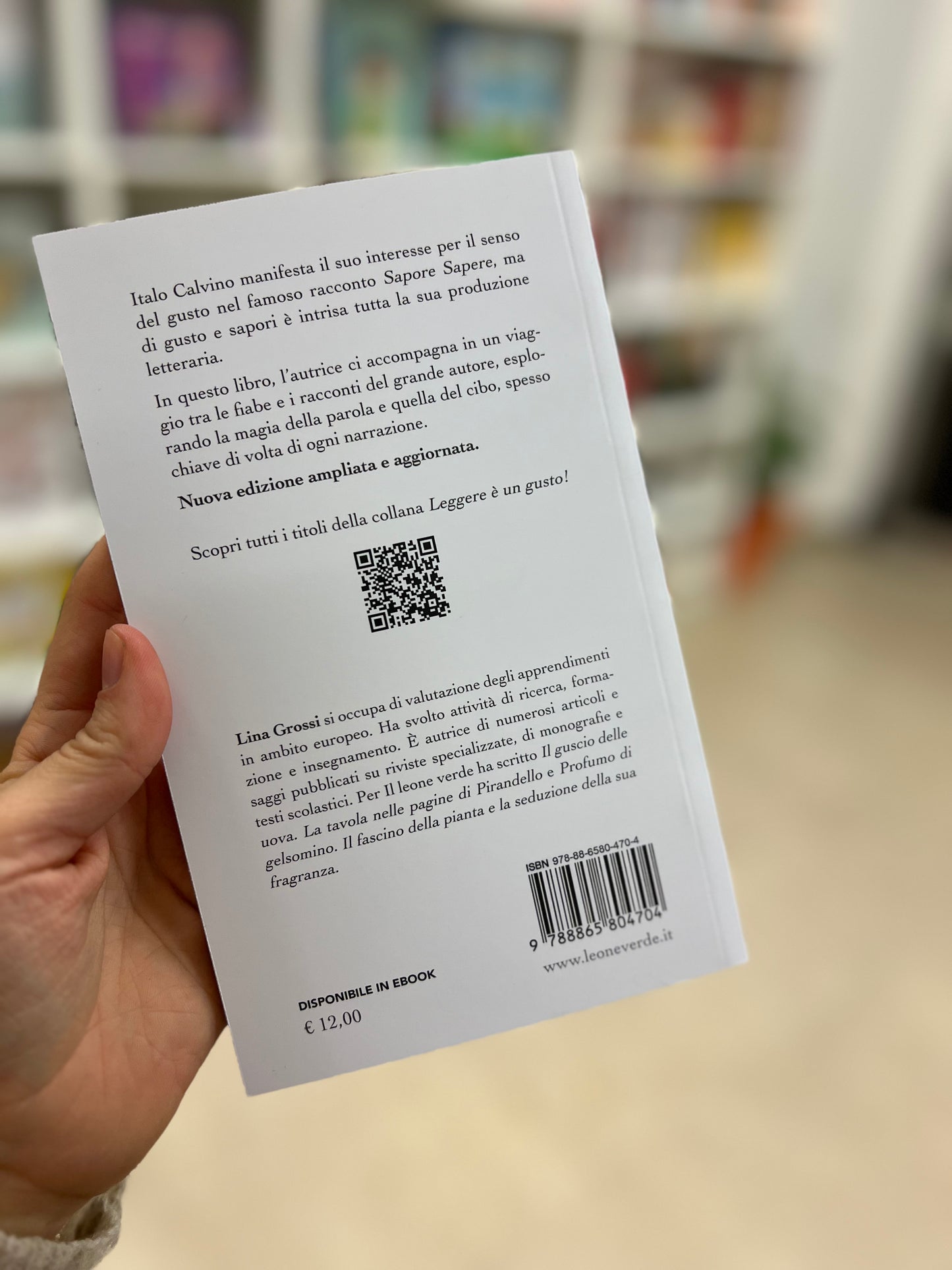 Italo Calvino: il sapore del racconto, Lina Grossi