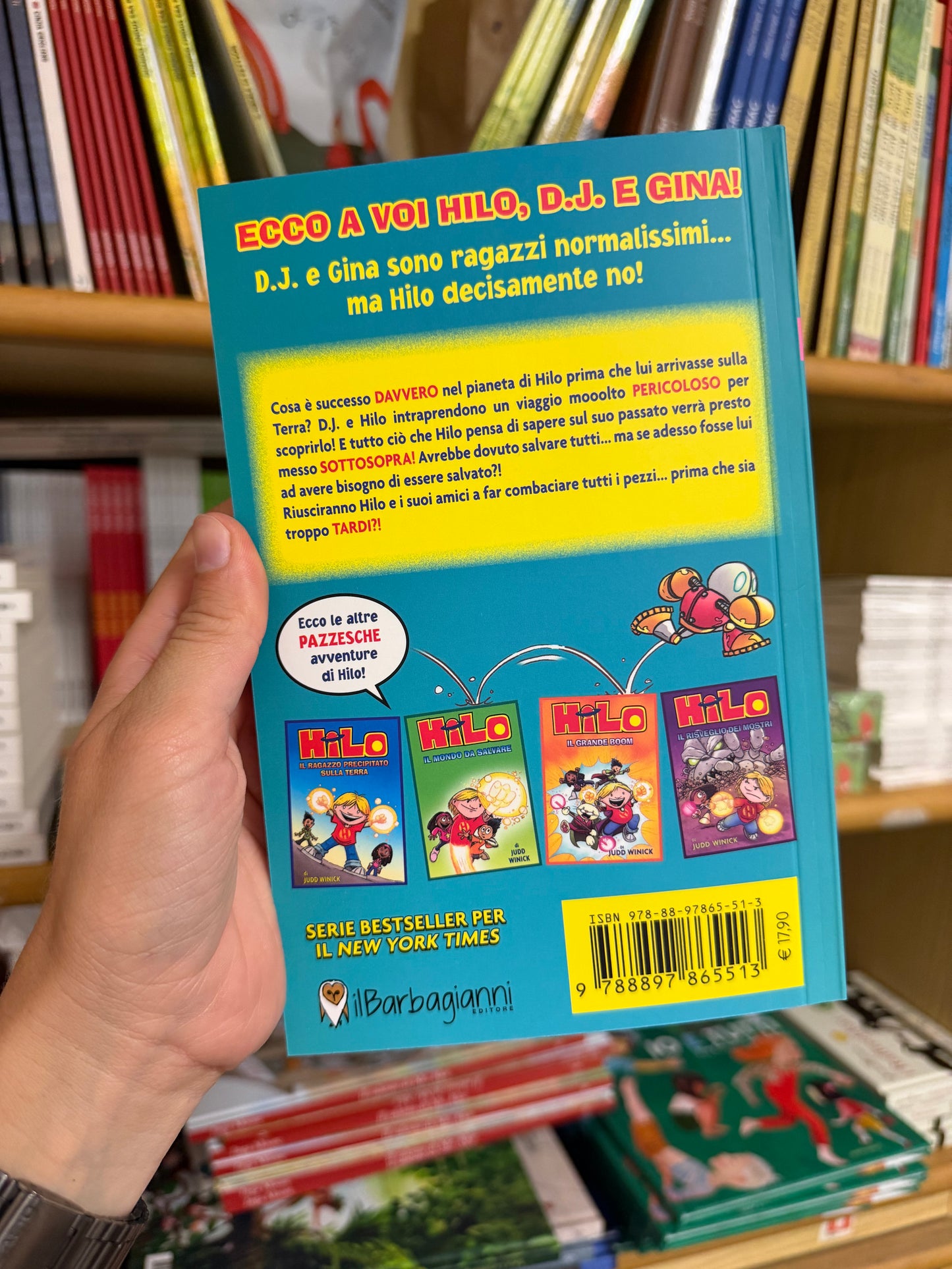 Hilo 5, E poi andò tutto a rotoli, Judd Winick