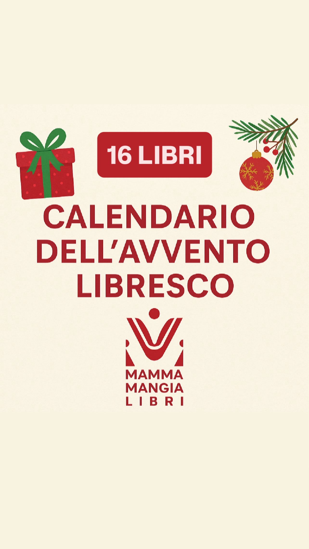 Calendario Dell’avvento Mamma Mangia Libri 16 LIBRI