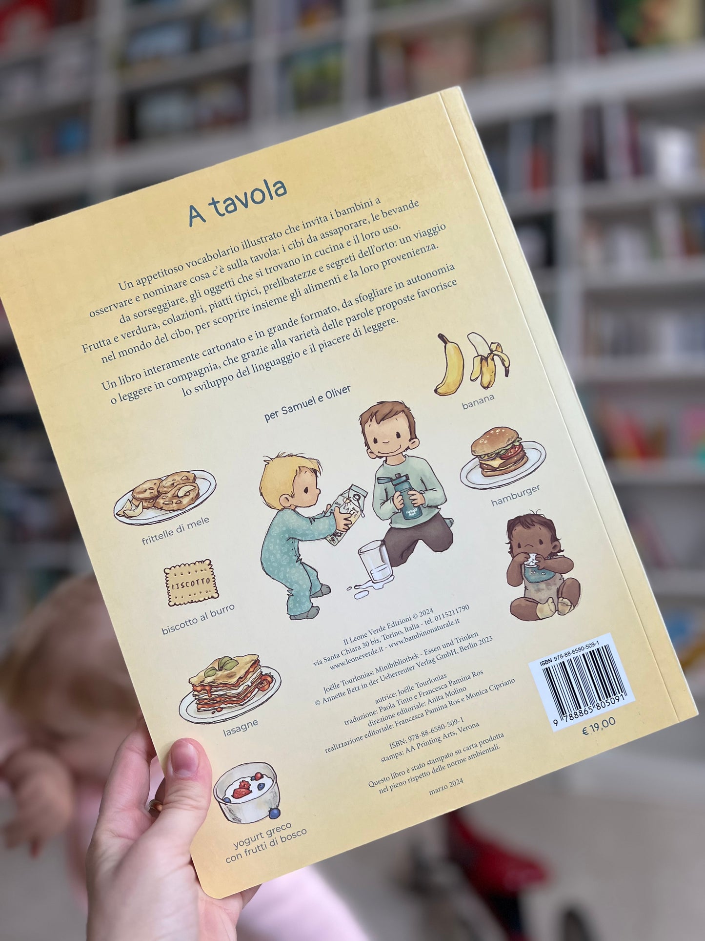 Il mio grande vocabolario illustrato - A tavola, Joelle Tourlonias