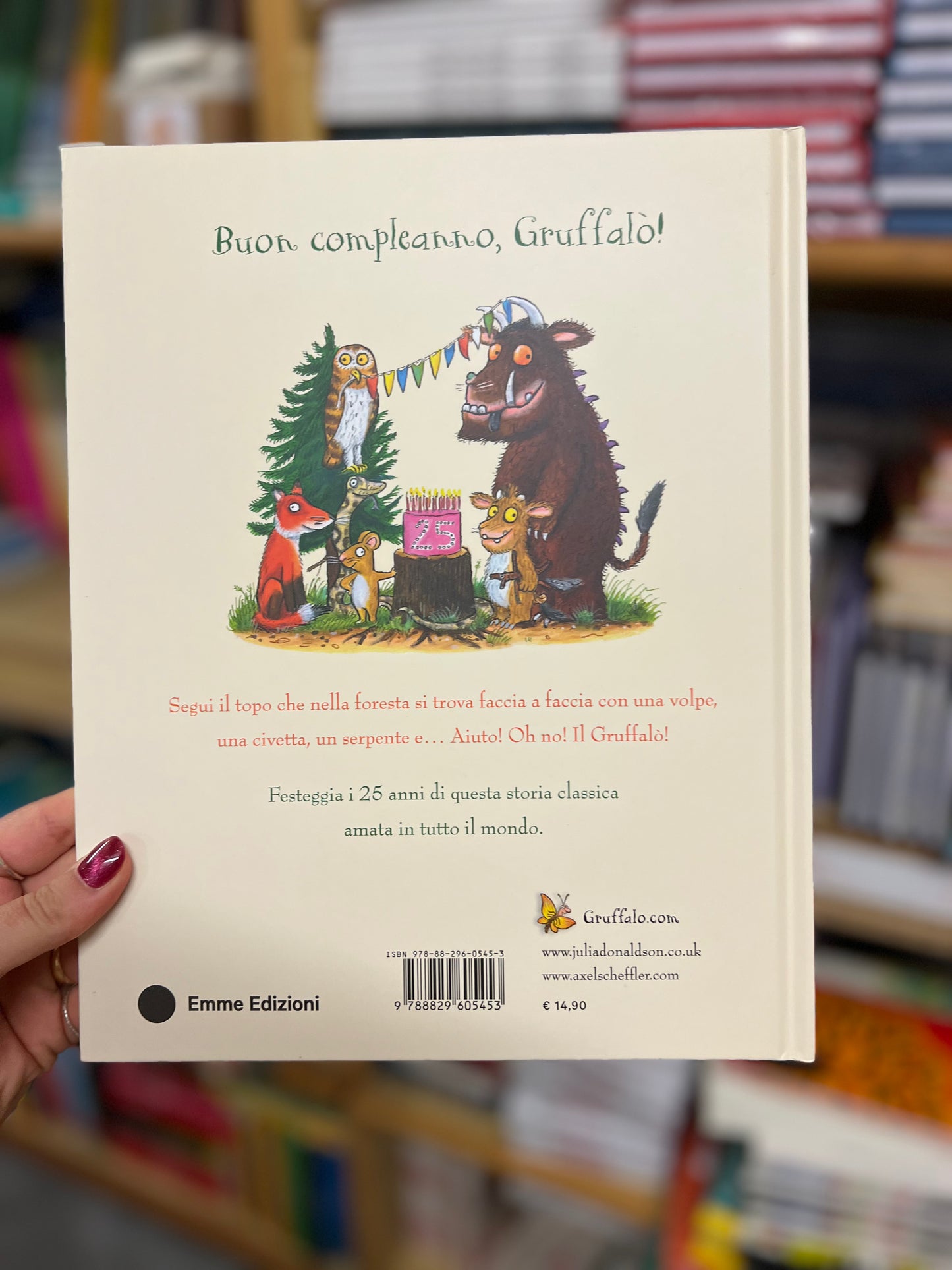 Il Gruffalò,Julia Donaldson, Axel Scheffler - EDIZIONE 25 ANNI