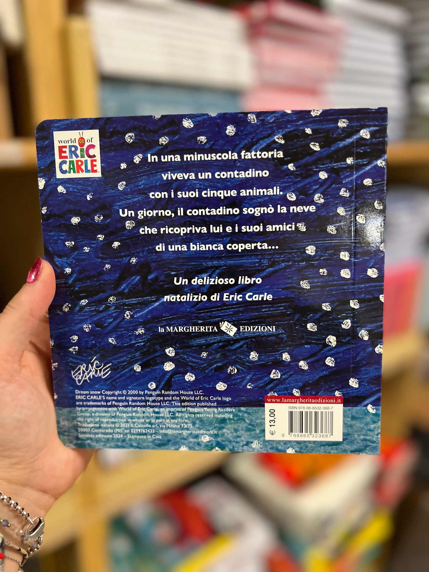 Un sogno di neve, Eric Carle