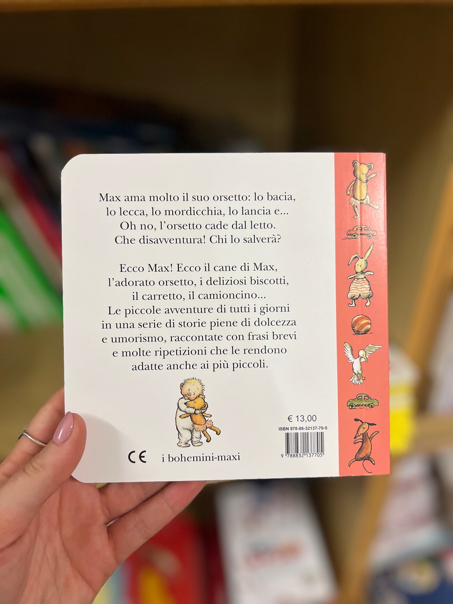 L’orsetto di Max, Barbro Lindgren ed Eva Eriksson