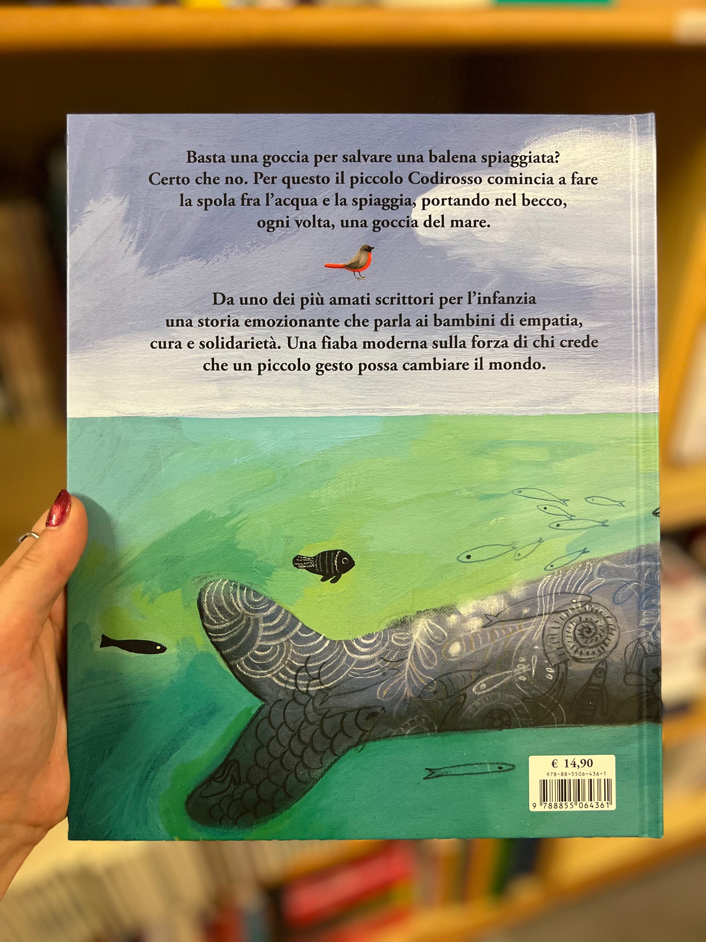 Solo una goccia. Storia di una balena e dell’uccellino che voleva salvarla, Gabriele Clima