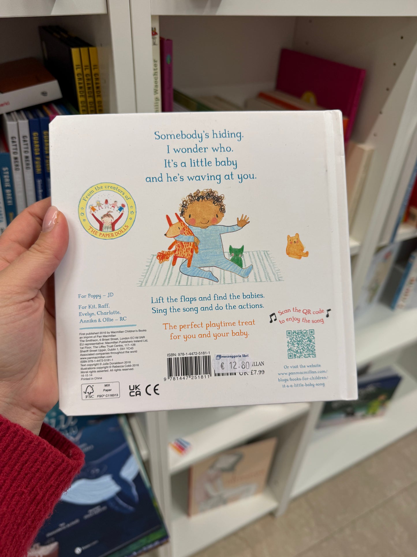 It’s a little baby, Julia Donaldson e Rebecca Cobb