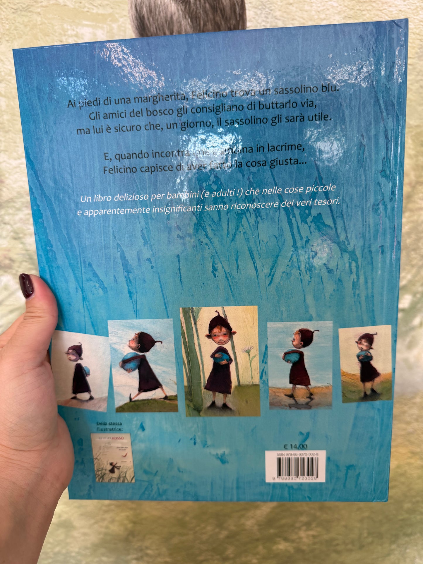 Il sassolino blu, Anne-Gaëlle Balpe, Eve Tharlet