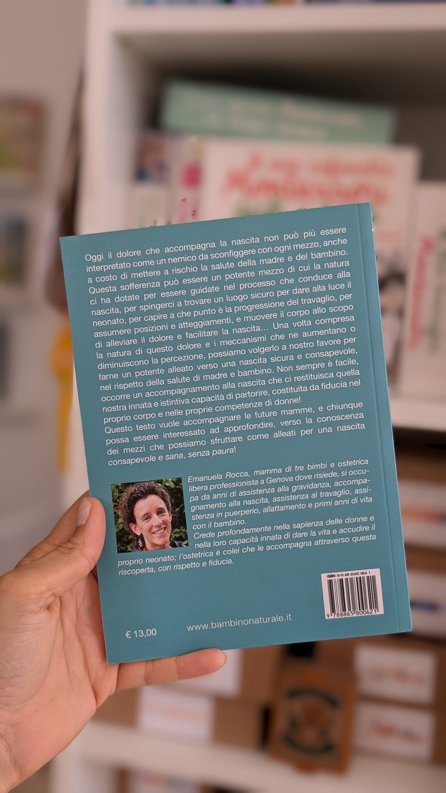 Travaglio e parto senza paura, Emanuela Rocca