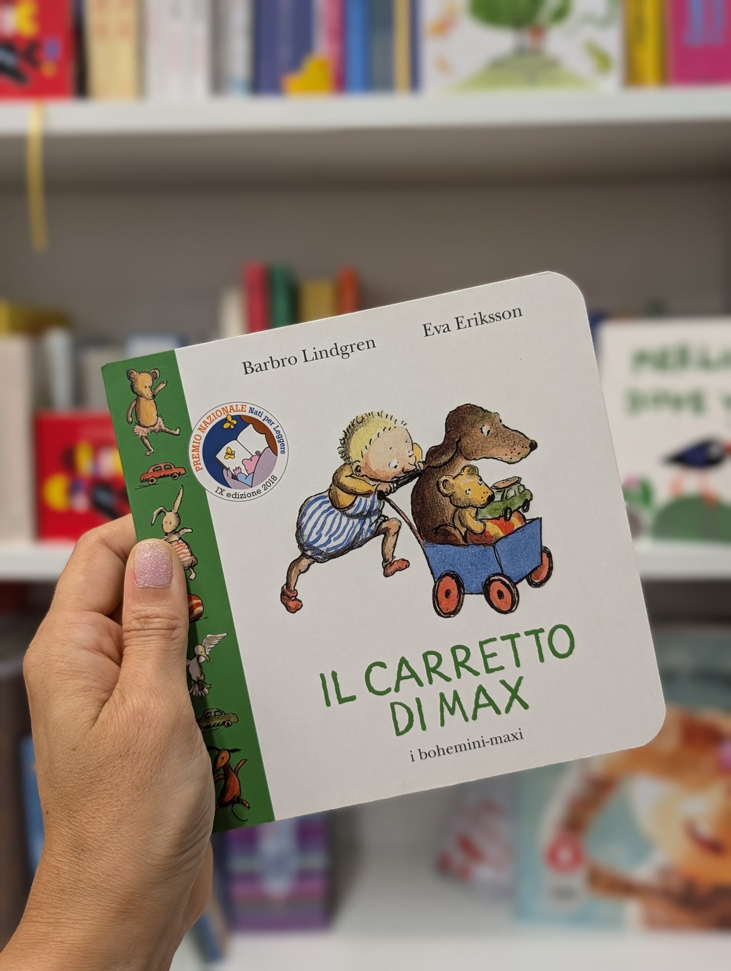 Il carretto di Max, Barbro Lindgren ed Eva Eriksson