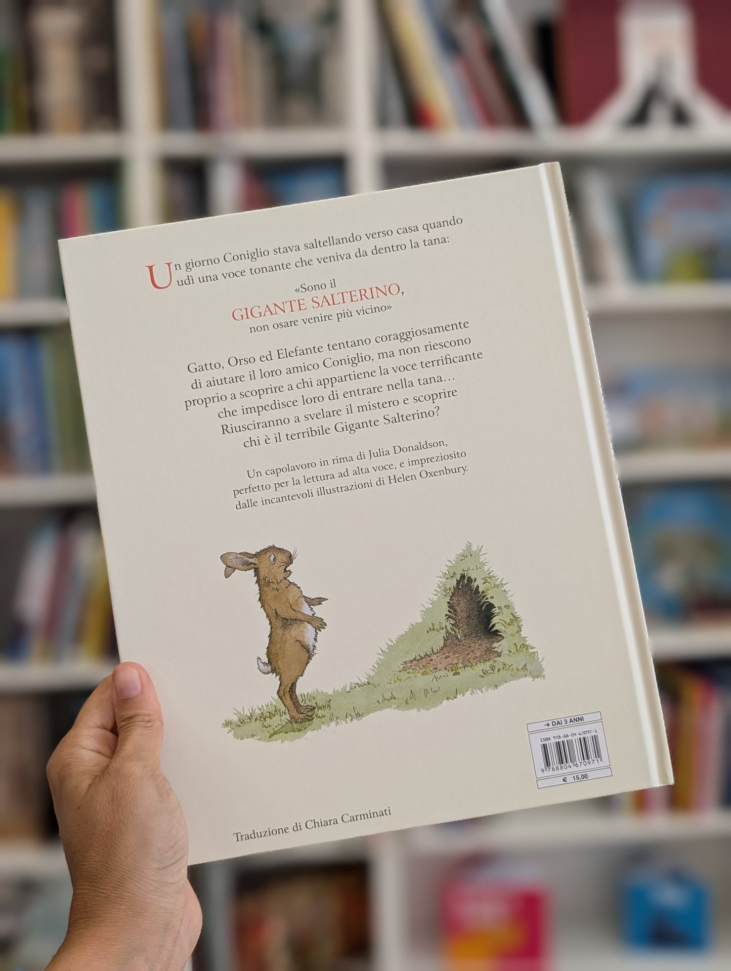 Il Gigante Salterino, Julia Donaldson e Helen Oxenbury