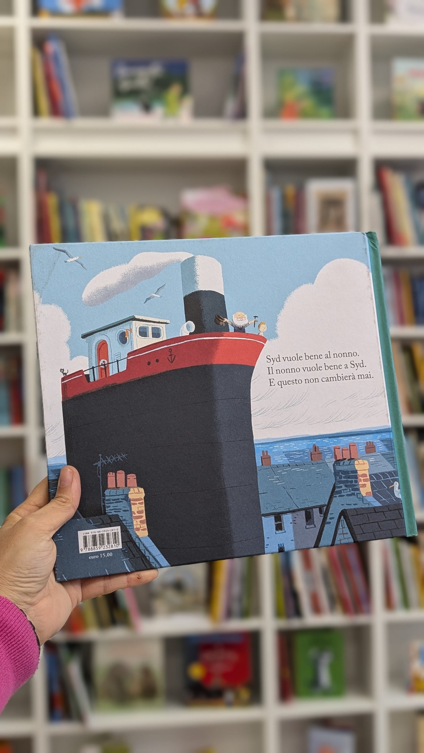 L'isola del nonno, Benji Davies