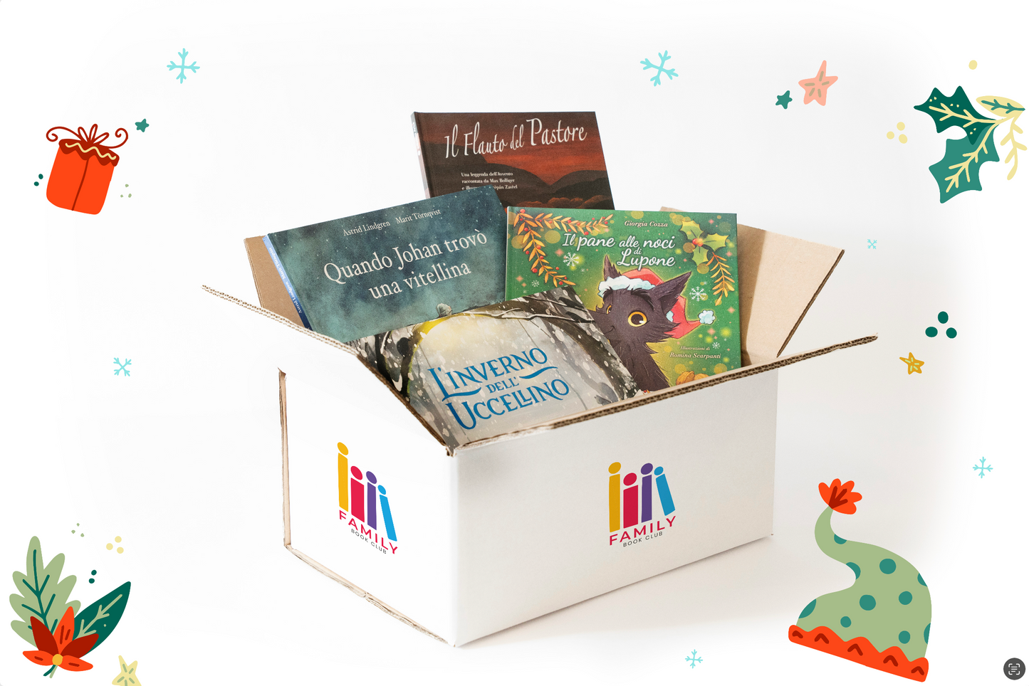 Christmas Box 3-6 anni “La magia dell’attesa” - seconda box Family Book Club
