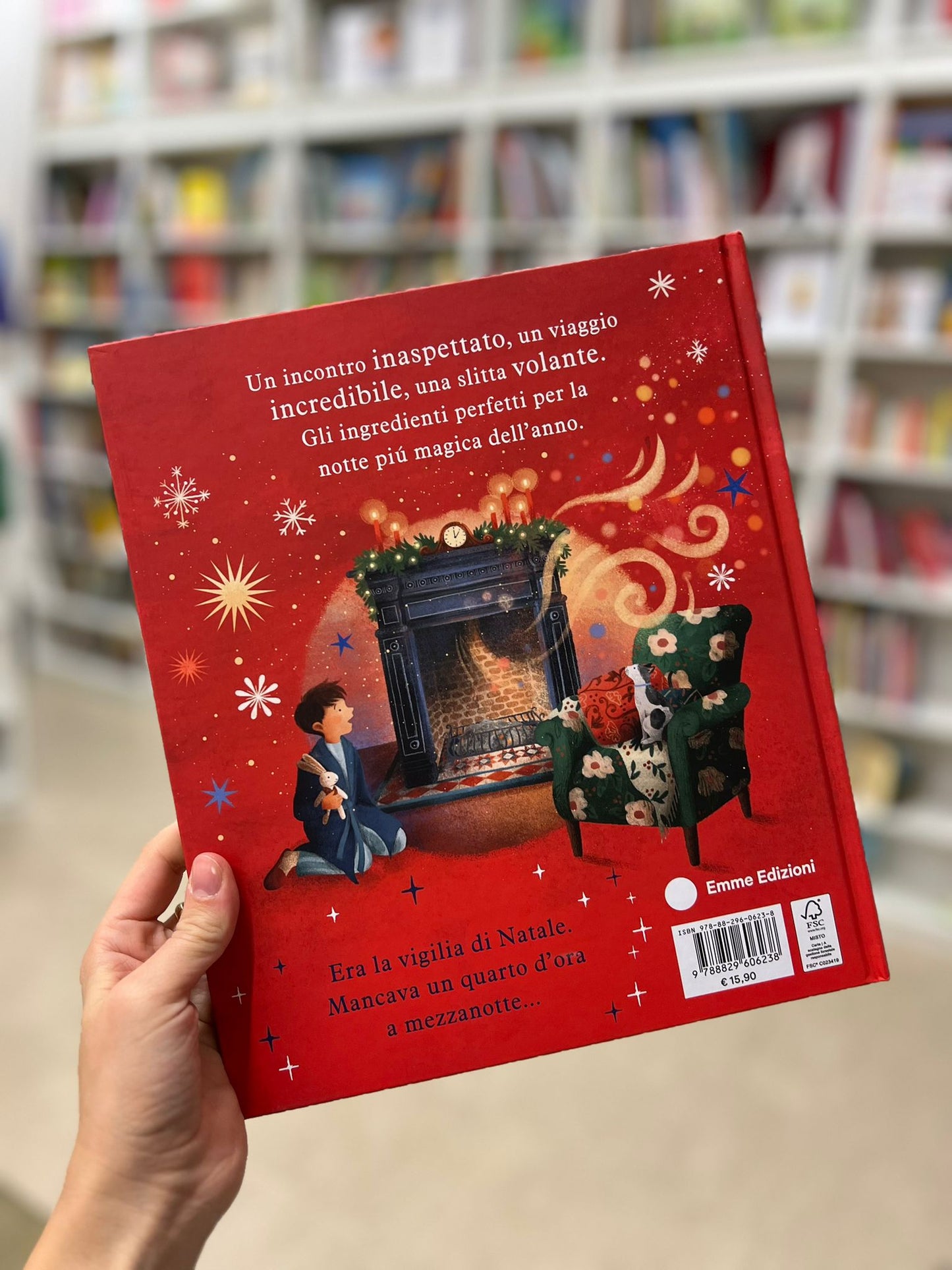 Una notte con Babbo Natale, Ben Miller ed Elisa Paganelli
