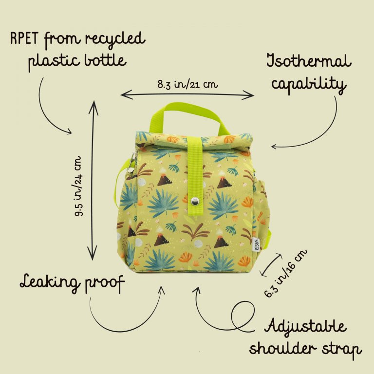 Borsa termica porta pranzo - Dinosauro Cracky