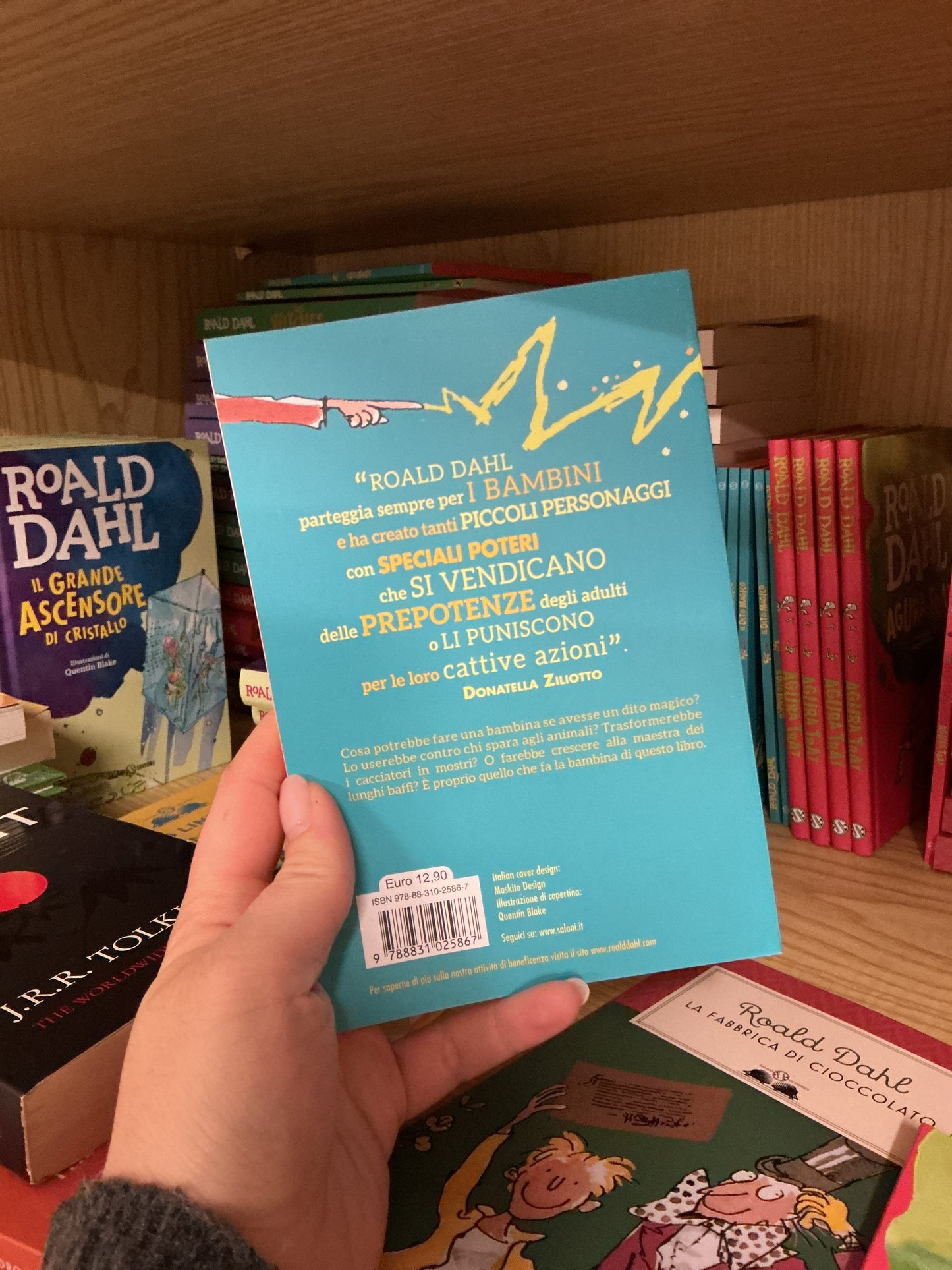 Il dito magico, Roald Dahl